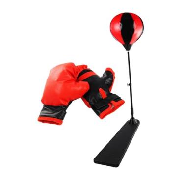 Imagem de UGPLM Saco de pancada infantil, bola de reflexo para boxe, equipamento esportivo ajustável, brinquedo para crianças, saco de velocidade para treino em casa.