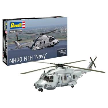 Imagem de Revell 03784 NH90 NFH Navy Escala 1:72 - Kit de modelo de plástico não construído/sem pintura