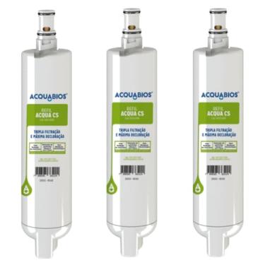 Imagem de Kit 3 Refil Filtro Cs Compatível Consul Cpb34 Cpc31 Cpb35 Cpc30