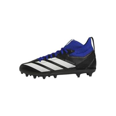 Imagem de adidas Adizero Impact.2 Tênis de futebol americano masculino, Preto/branco/azul royal, 44