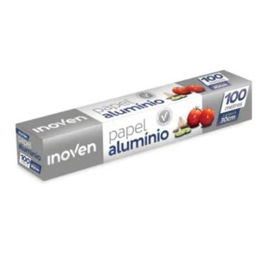 Imagem de Papel Alumínio Inoven 100 Metros - Praticidade Na Cozinha