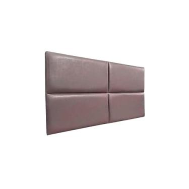 Imagem de Cabeceira Estofada Casal 4 Blocos Não é Segredo Facto Bordí´ 140x60