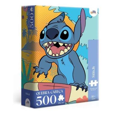 Imagem de Quebra-Cabeça 500 peças Stitch Disney - Novo Papel