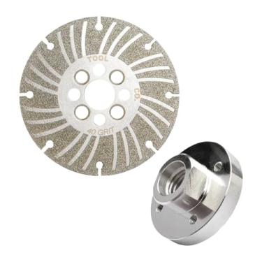 Imagem de MotiveTech Disco de desbaste, rebolo de substituição para esmerilhadeira angular para, concreto, granito e metal, 6inch