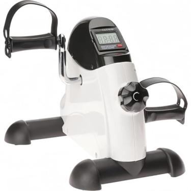Imagem de Fitness, Mini Bike Ergométrica Pernas BraçOs Fisioterapia Idosos Bicicleta Ergometrica Exercicios Fitness(Branco)