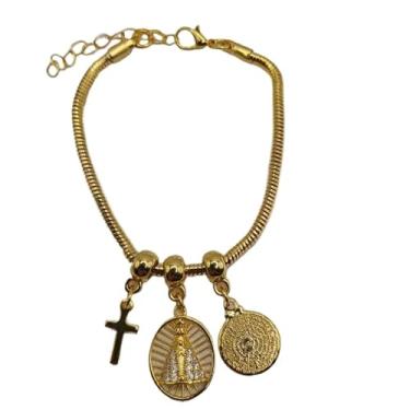 Imagem de Esta pulseira apresenta um pingente e exala uma aura nobre e elegante(Aparecida Cristal)