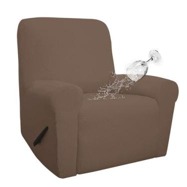 Imagem de Sofá reclinável impermeável Easy-Going Cover Brown