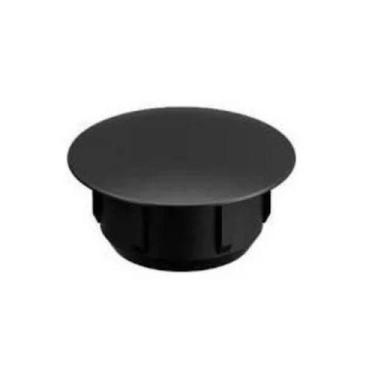 Imagem de Tapa Furo Preto de 8mm 5/16" com 100 Peças - 000089