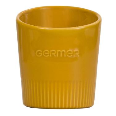 Imagem de Porta Utensílios Diâmetro 13,5 cm Amarelo Germer Porcelanas