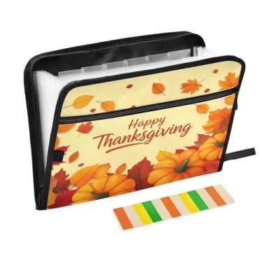 Imagem de CEBUGI Pasta expansível de 13 bolsos, impermeável, sanfonada, organizador de arquivos com etiquetas tamanho A4, organizador de documentos de papel para escola, material de escritório, fundo de Ação de