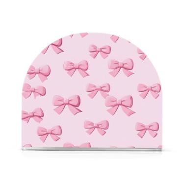 Imagem de STAYTOP Porta-guardanapos, lindos porta-guardanapos de gravata borboleta para mesas cozinha restaurante decoração de casa, suporte decorativo moderno para guardanapos de coquetel de papel de jantar