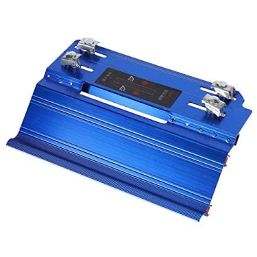Imagem de Generic Dispositivo de Chanfradura de Telha Cerâmica Ferramenta Guia de Máquina de Corte de Alta Precisão de 45 Graus para Telhas Cerâmicas de Mármore, Roda de Nylon de Liga de Alumínio Azul