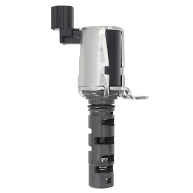 Imagem de Sorghum Válvula de controle de óleo solenoide variável do motor Solenoide VVT compatível com 01-08 Toyota RAV4 02-11 Camry 09-12 Corolla 01-07 Highlander 10-12 Lexus HS250h Substituição # 15330-28020