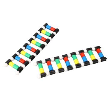 Imagem de KIMISS Kit de Modelo de Estrutura de Dupla Hélice de DNA para Ensino - Modelo de Exibição Molecular e Onal para Biologia, Genética e Demonstração Científica