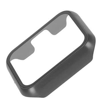 Imagem de aqxreight Capa Protetora para PC Com Protetor de Tela de Vidro Temperado, Acessório de Substituição Adequado para Transparente Perfeitamente Maravilhoso Capa Protetora para Relógio Inteligente (Preto)