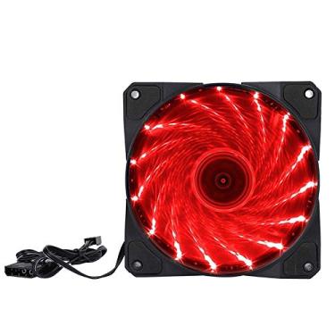 Imagem de Cryfokt Ventilador de Chassi Silencioso 12 CM Acessório para Computador Refrigerador para Caixa de Computador - Rolamentos de Pressão de água, Operação Silenciosa para Estações de Trabalho de (15