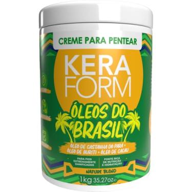 Imagem de CREME PARA PENTEAR KERAFORM ÓLEOS DO BRASIL 1KG, SKAFE