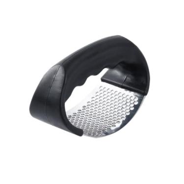 Imagem de Espremedor de Alho de Aço Inox e ABS - Resistente ao Desgaste, Fácil de Usar e Limpar, Ideal para Culinária Diária e Preparo de Pratos (3 pcs)