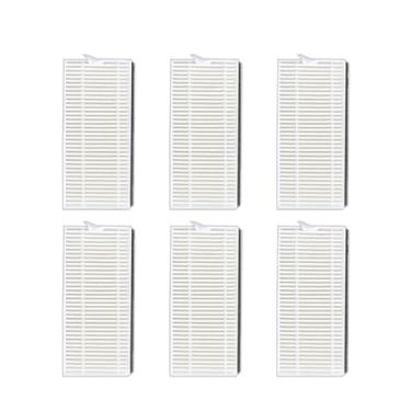 Imagem de Main Brush Hepa Filter Mop Compatible With Neatsvor X500 X520 X600 Pro Tesvor X500 T8 S6 Ikhos Create NetBot S15 Vacuum Cleaner Parts Spare(6 HEPA)