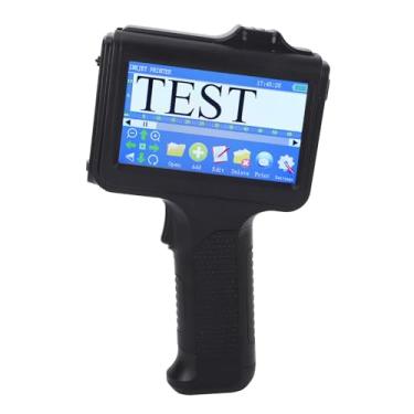 Imagem de Jiawu Impressora a Jato de Tinta Versátil Preta da Máquina de Codificação Portátil para Vários Materiais, Impressão Dinâmica de Código de Barras de Códigos QR para Embalagens Industriais