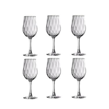 Imagem de Lindo conjunto de taças de vinho de haste longa copos de coquetel de vidro redondo copos de vinho tinto 350 ml/334.5 g personalizar