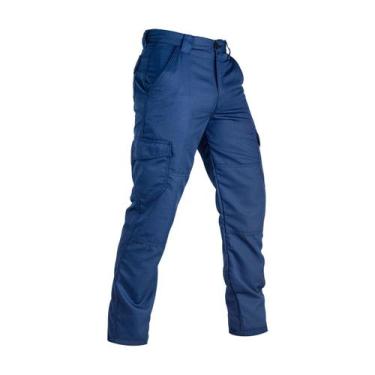 Imagem de Calça Cargo Trekking Avante - Safo - Liso, Azul, 48