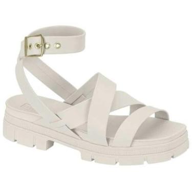 Imagem de Sandália Moleca Flatform Salto Bloco Feminina 5501.105-Feminino