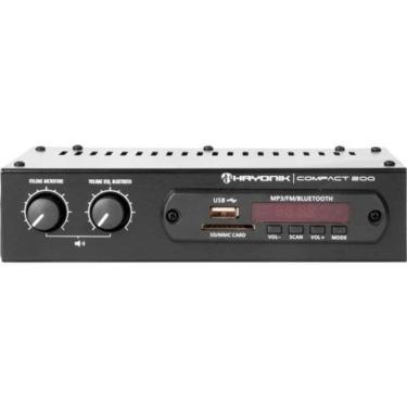 Imagem de Amplificador Hayonik Compact 200 20w Rms Com Bluetooth