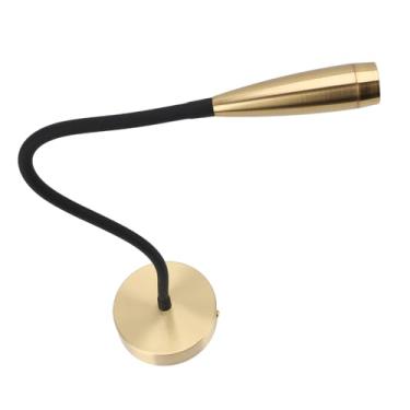 Imagem de Jiawu Luz de Leitura Ajustável Montada na Parede Com Pescoço de Ganso e Rotação de 360 ​​° para Livro de Cabeceira LED Luminária para Sala de Estar