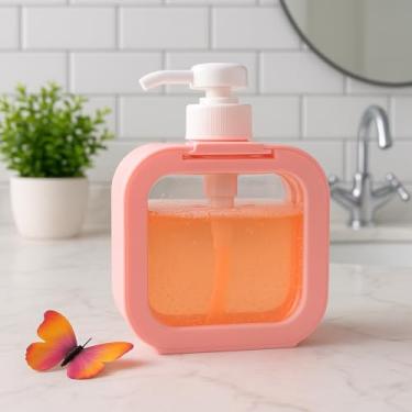 Imagem de Saboneteira Dispenser Sabonete Liquido 300ml Loção Creme Banheiro Lavabo