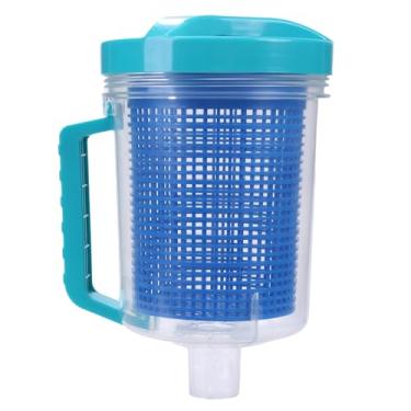 Imagem de BEIDUOYANG Recipiente coletor de folhas de piscina para spas limpador de piscina com cesta de malha e escumadeiras meia ajuste de sucção manual PoolSupplyTown W560 Recipiente de folhas