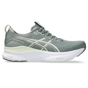 Imagem de ASICS Tênis de corrida feminino Gel-Kayano 32, Monument Blue Whisper Green, 39