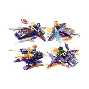 Imagem de Figuras De Blocos De Montar Marvel Mini Caixa Surpresa Homem-Aranha Ho