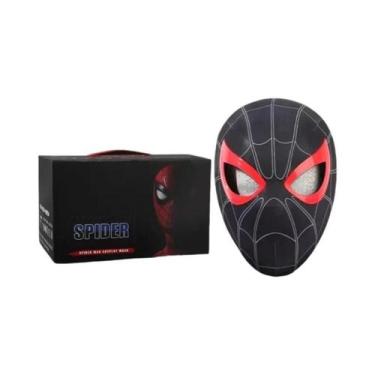 Imagem de Máscara De Cabeça Do Homem-Aranha Com Olhos Móveis, Controle Remoto, E