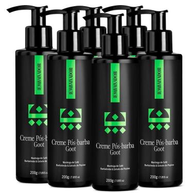 Imagem de Kit 06 Creme Pós Barba Goot Embaixador 200G