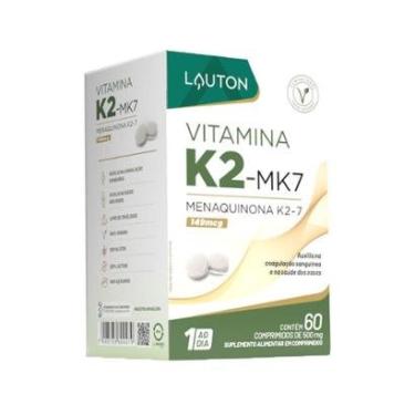 Imagem de Vitamina K2-MK7 - 149mcg 60 Cápsulas - Lauton-Masculino