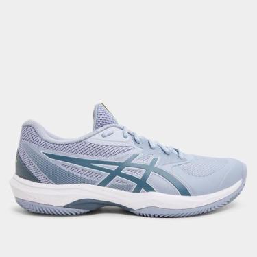 Imagem de Tênis Asics Gameff Clay Masculino, Azul, Cinza, 41