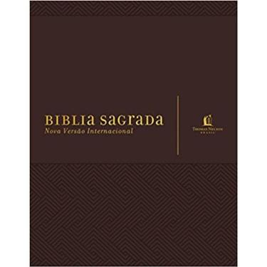 Imagem de Bíblia Nvi, Couro Soft, Marrom, Com Espaço Para Anotações, Leitura Perfeita