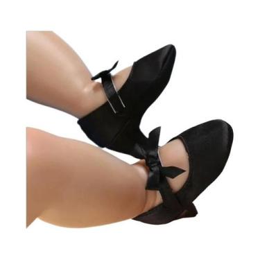Imagem de Sapatos De Salto Alto Para Bebês Recém-nascidos, Sapatos De Princesa C