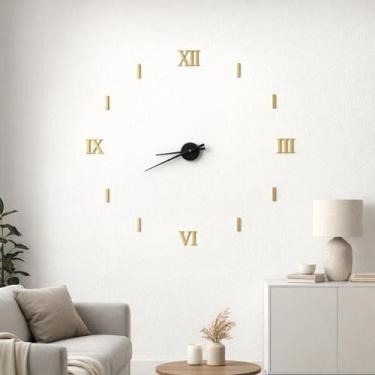 Imagem de Relógio de parede Gigante sem fundo - 94 cm de diâmetro - Caqui, Alg R