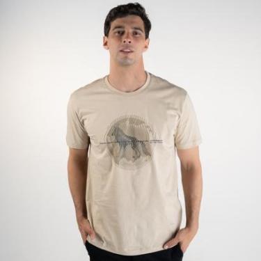 Imagem de Camiseta Acostamento Bold Fearless Bege-Masculino