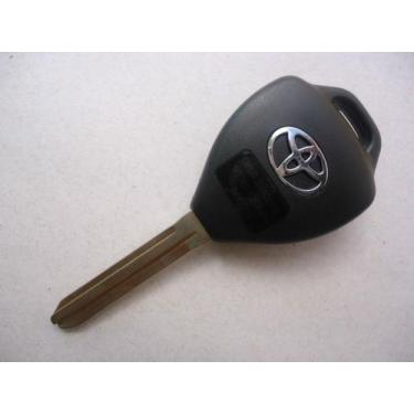 Imagem de Capa de Chave Hilux 4 Botões Original Look Reposição Carcaça Oca Sem C