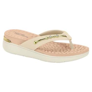 Imagem de Tamanco Feminino Modare Ortopédico Joanete Conforto  Creme, Creme, 36