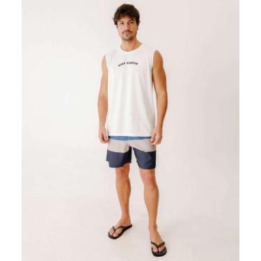 Imagem de Bermuda Masculina Surf Listras Marisa Azul-60121, Azul, G