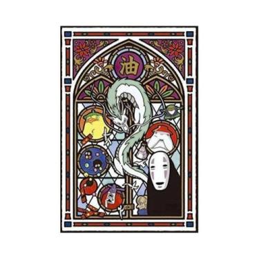 Imagem de Kit De Pintura Diamante 5D DIY Anime Gato Japonês Em Tela Para Decoraç