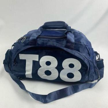 Imagem de Bolsa Mala Esportiva Mochila Costa Transversal Fitness Treino Futebol 