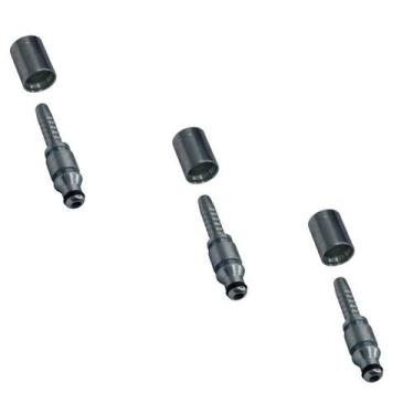 Imagem de KIT3 Terminal ¼ e Anel Oring Mangueira alta pressão Karcher - Acrel42