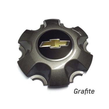 Imagem de Calota Central Da Roda Liga Leve Grafite Pecas Genuinas Gm S10 trailbl