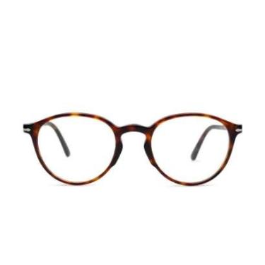 Imagem de Óculos Persol Unissex  PO3218V 24 51-21 Armação Cor Havana-Feminino