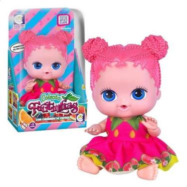Imagem de Boneca Frutinhas 20cm Com Cheirinho De Goiaba 2746 - Cotiplás - cotipl